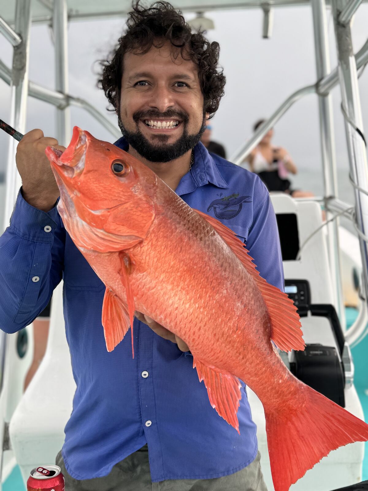Snapper caught near the coast