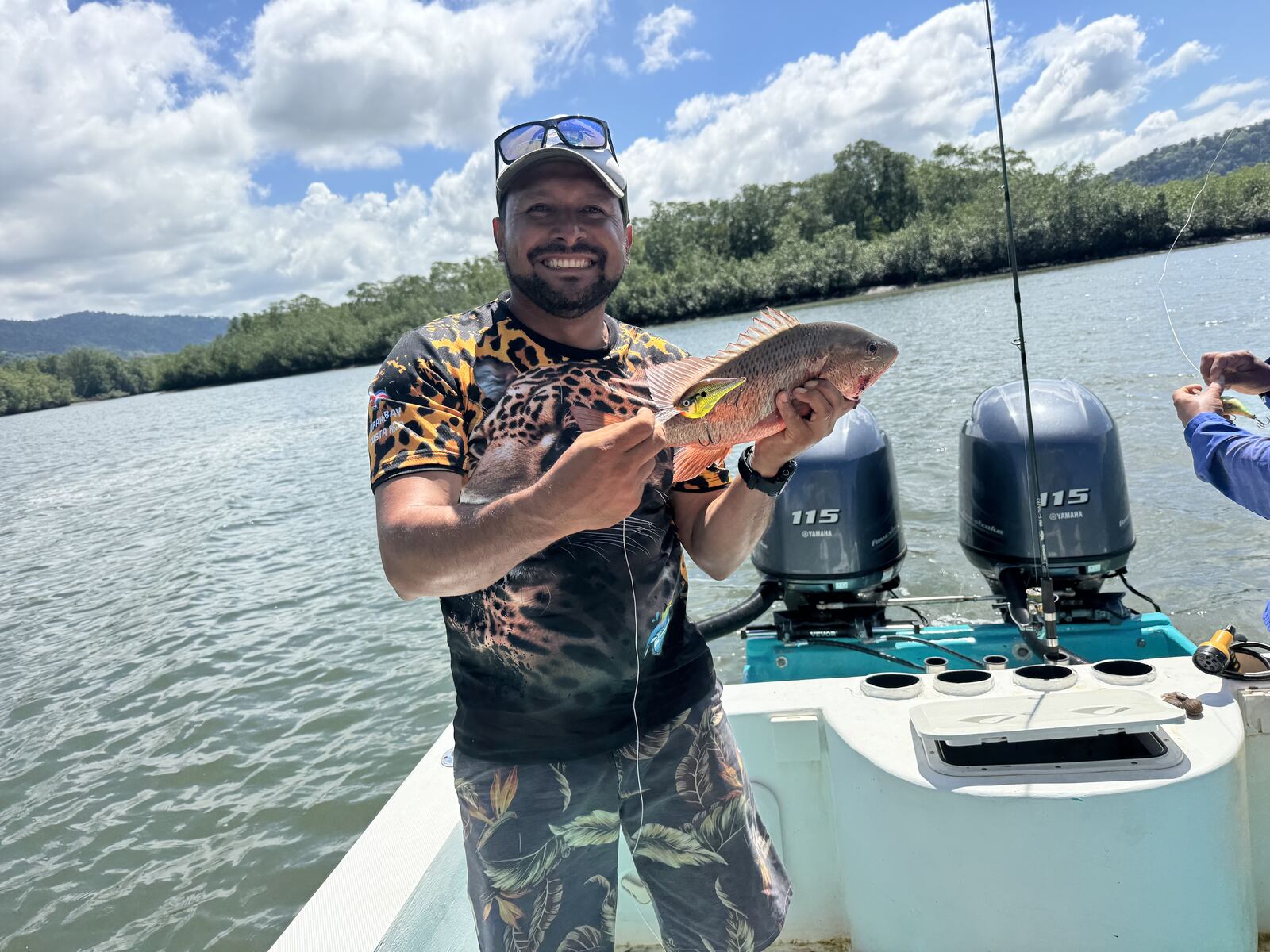 Snapper caught on the Sierpe River and coast combo